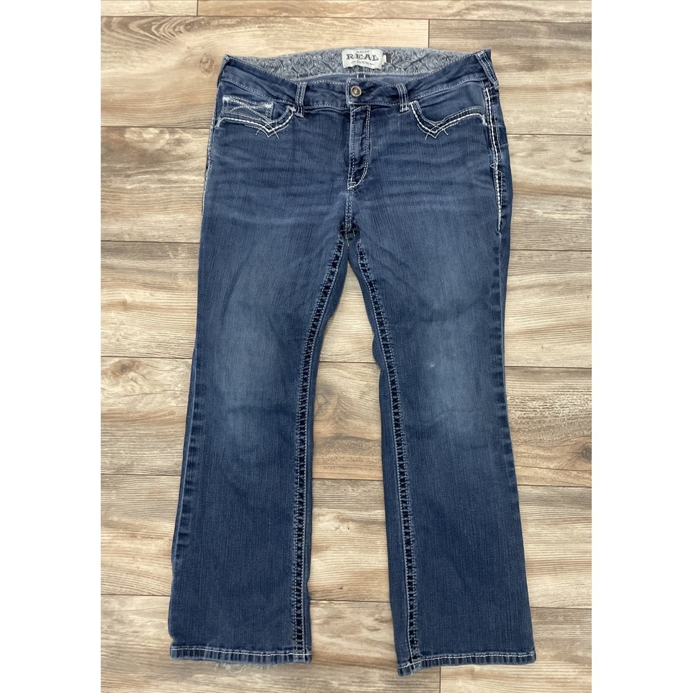 Ariat Women's Dark Blue Boot Cut Jeans